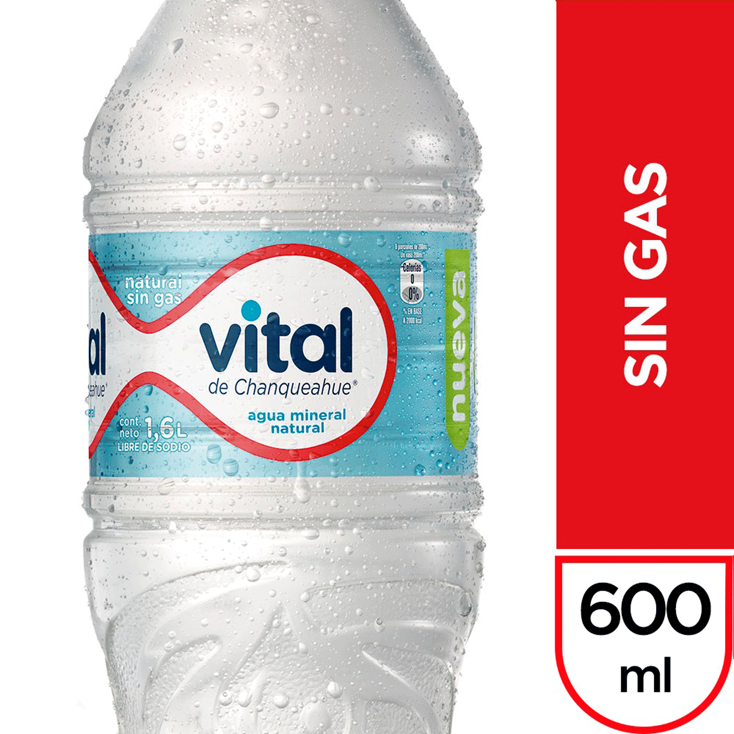 Vital sin Gas 600ml