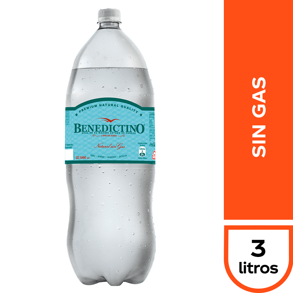 Benedictino sin gas 3L