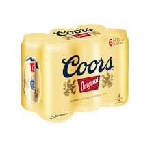 Coors 470ml x 6 Unidades