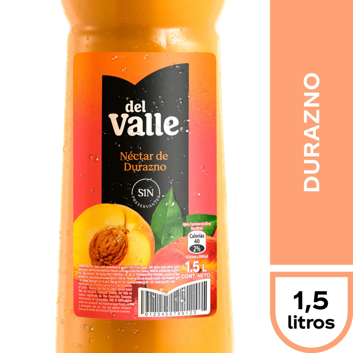 Del Valle Durazno 1.5L