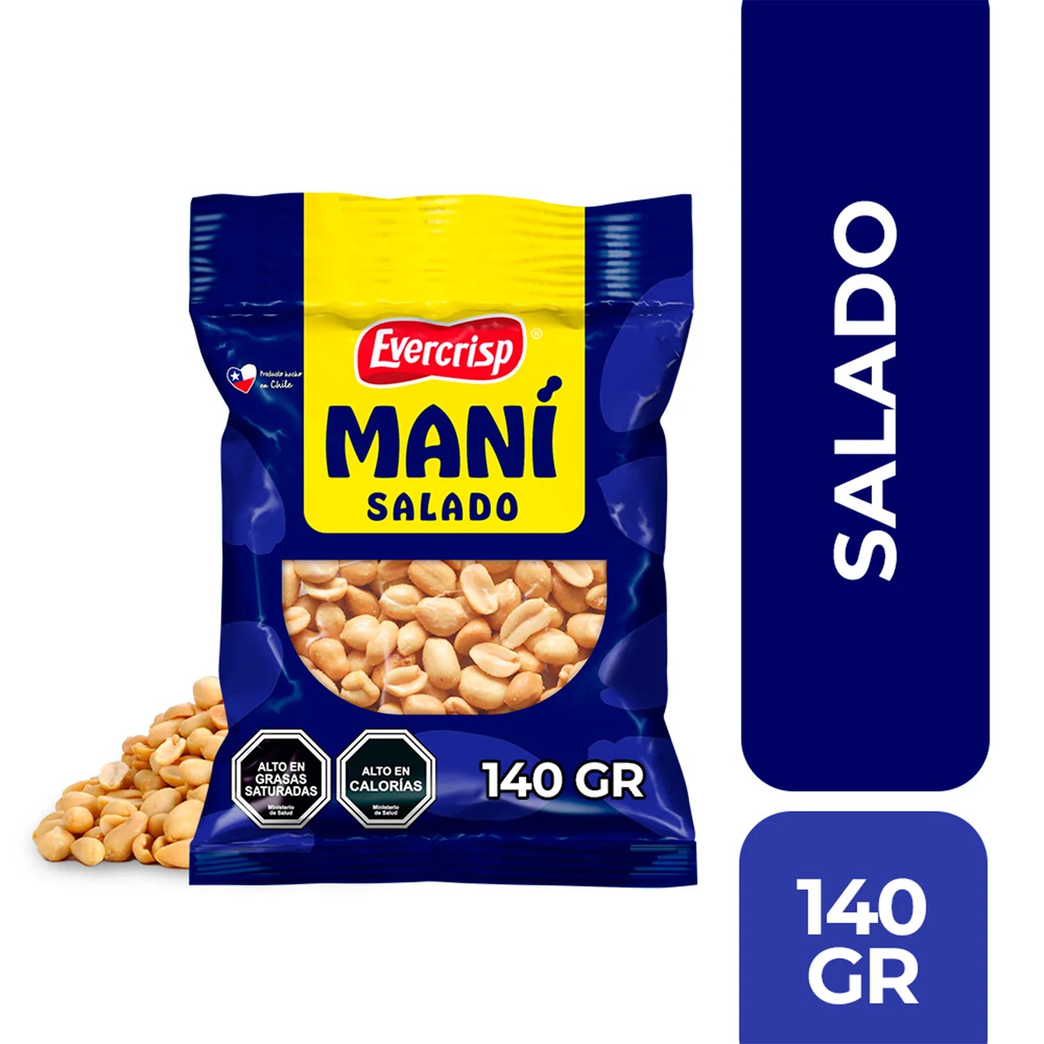 Evercrisp Mani Salado 140g