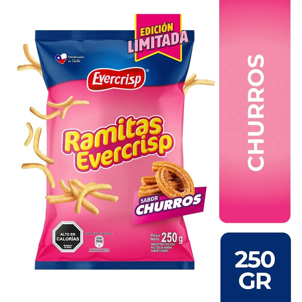 Evercrisp Ramitas Churros 250g