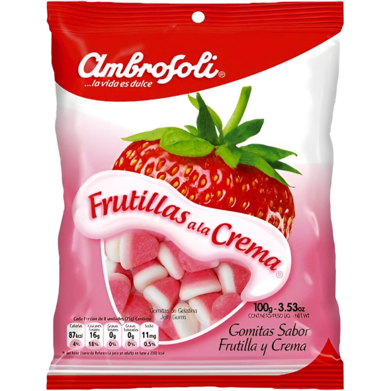 Gomita Frutilla a la Crema