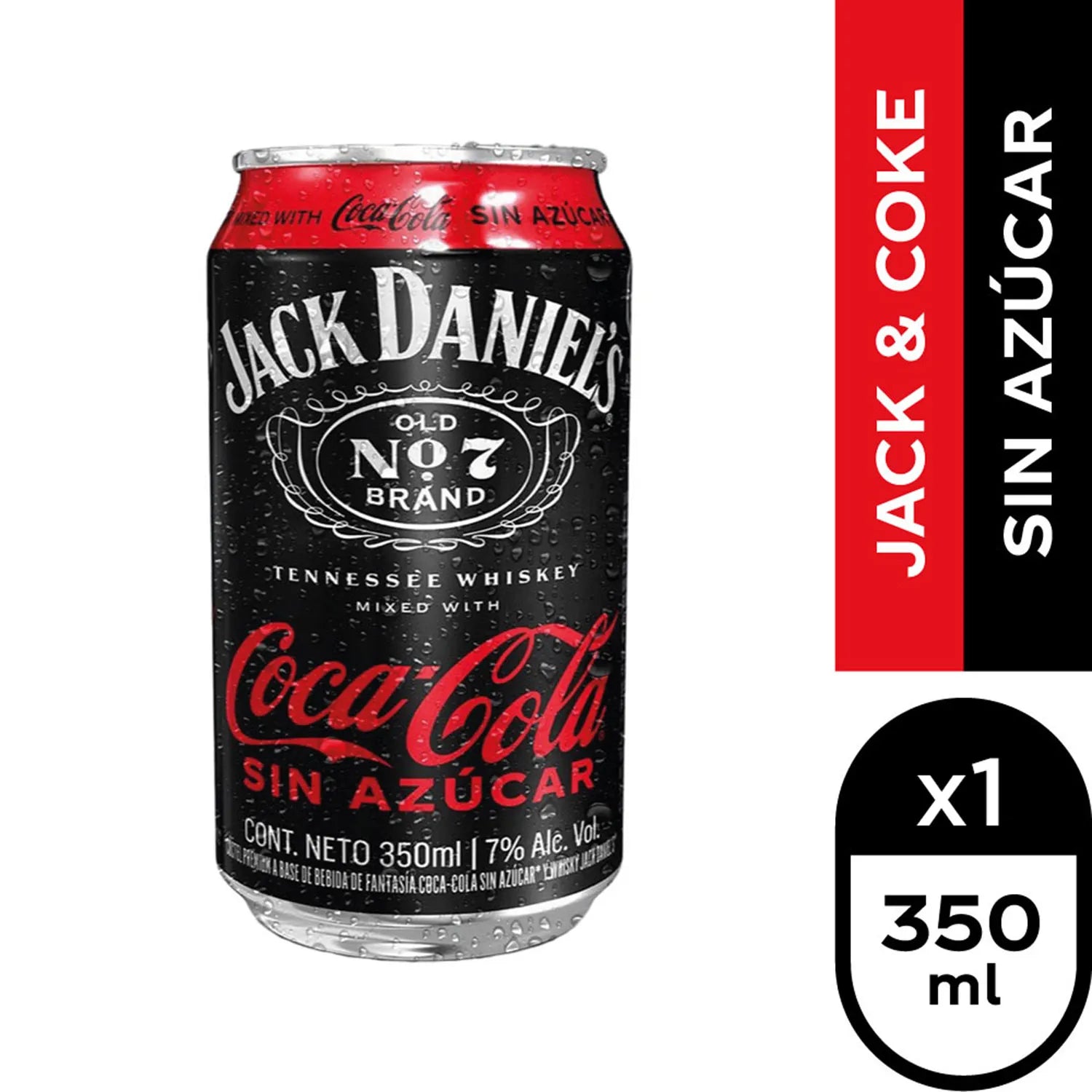 Jack Daniel's Coca Cola Zero 350ml