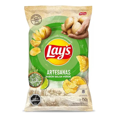 Lay's Artesanas Salsa Verde 150g