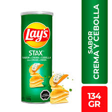 Lay's Stax Crema Cebolla 134g