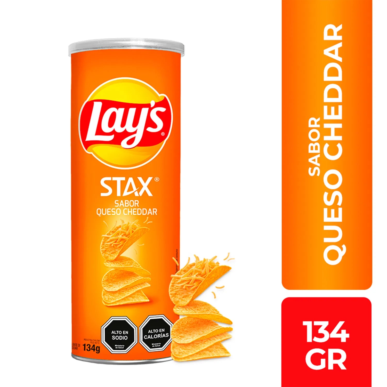 Lay's Stax Queso Cheddar 134g
