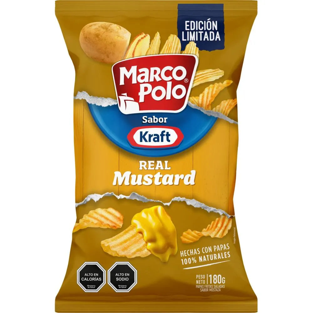 Marco Polo Real Mostard 180g