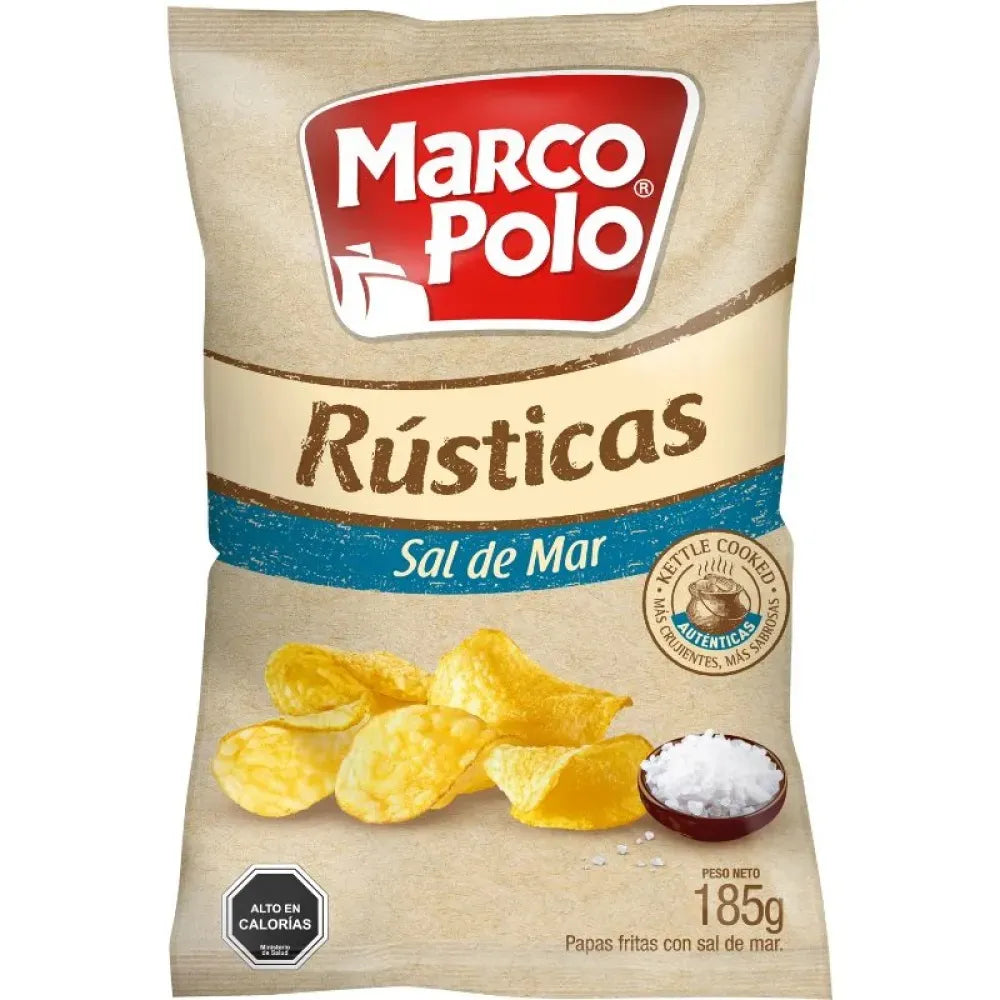 Marco Polo Rusticas Sal de Mar 185g
