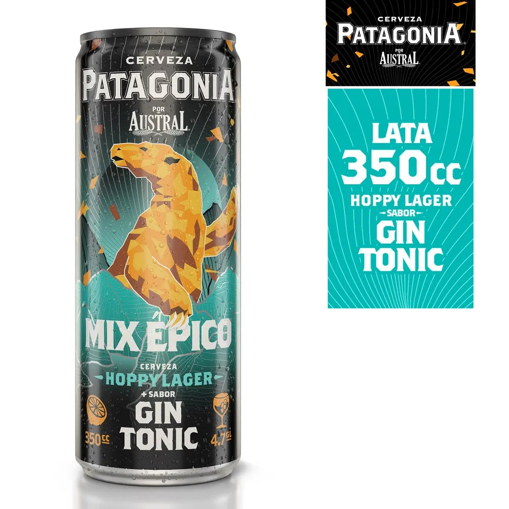 Patagonia Mix Gin Tonic 350ml