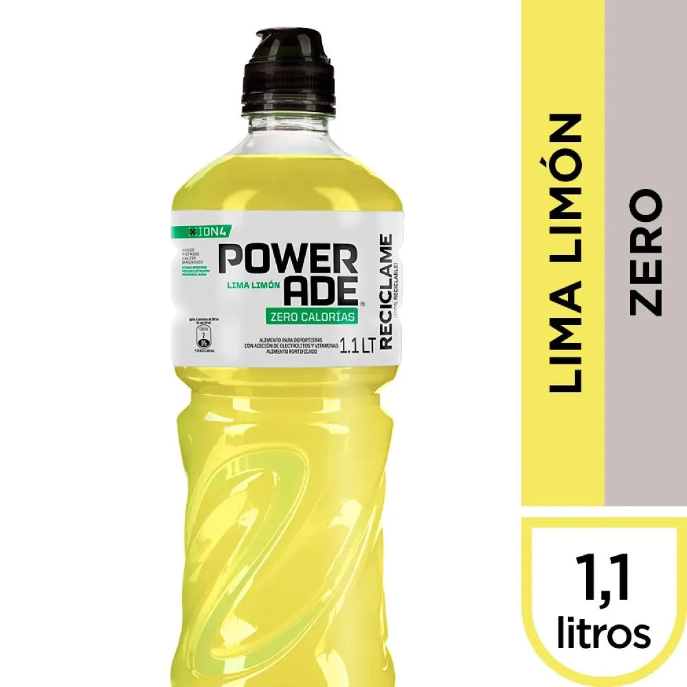 Power Ade Lima Limon Zero 11L