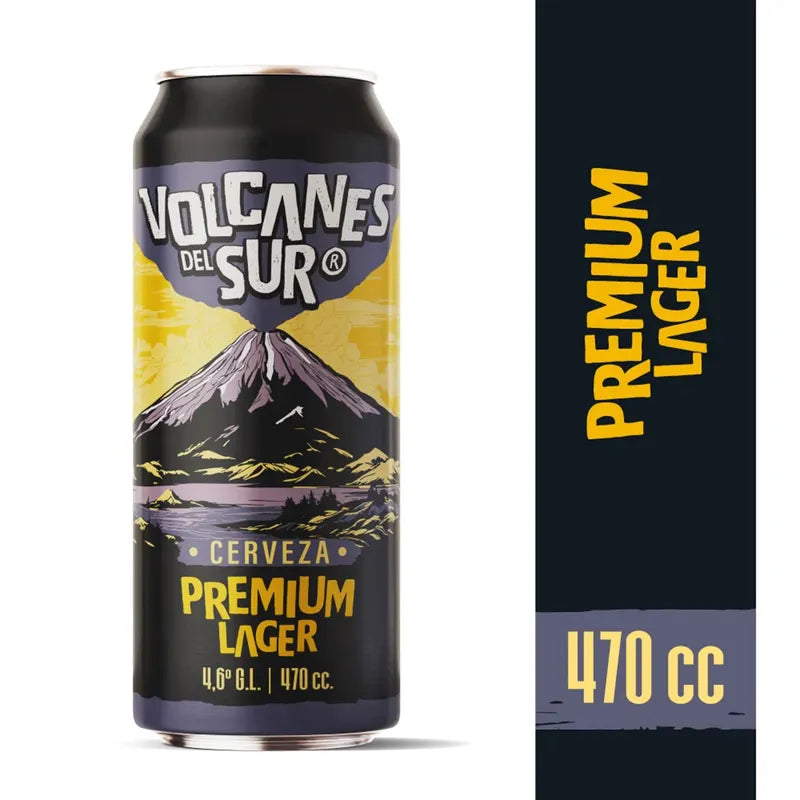 Volcanes Premium Lager 470ml