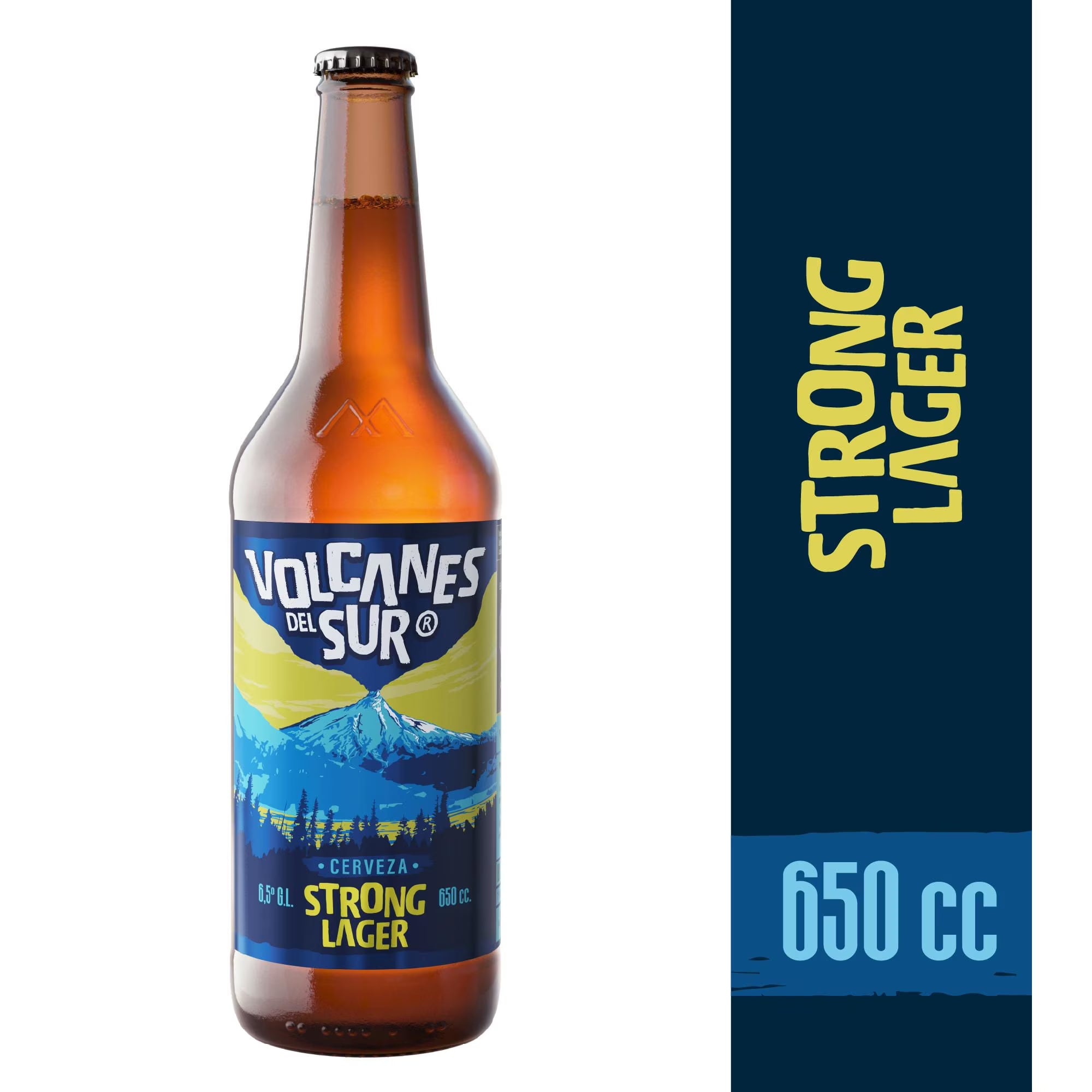 Volcanes Strong Lager 650ml