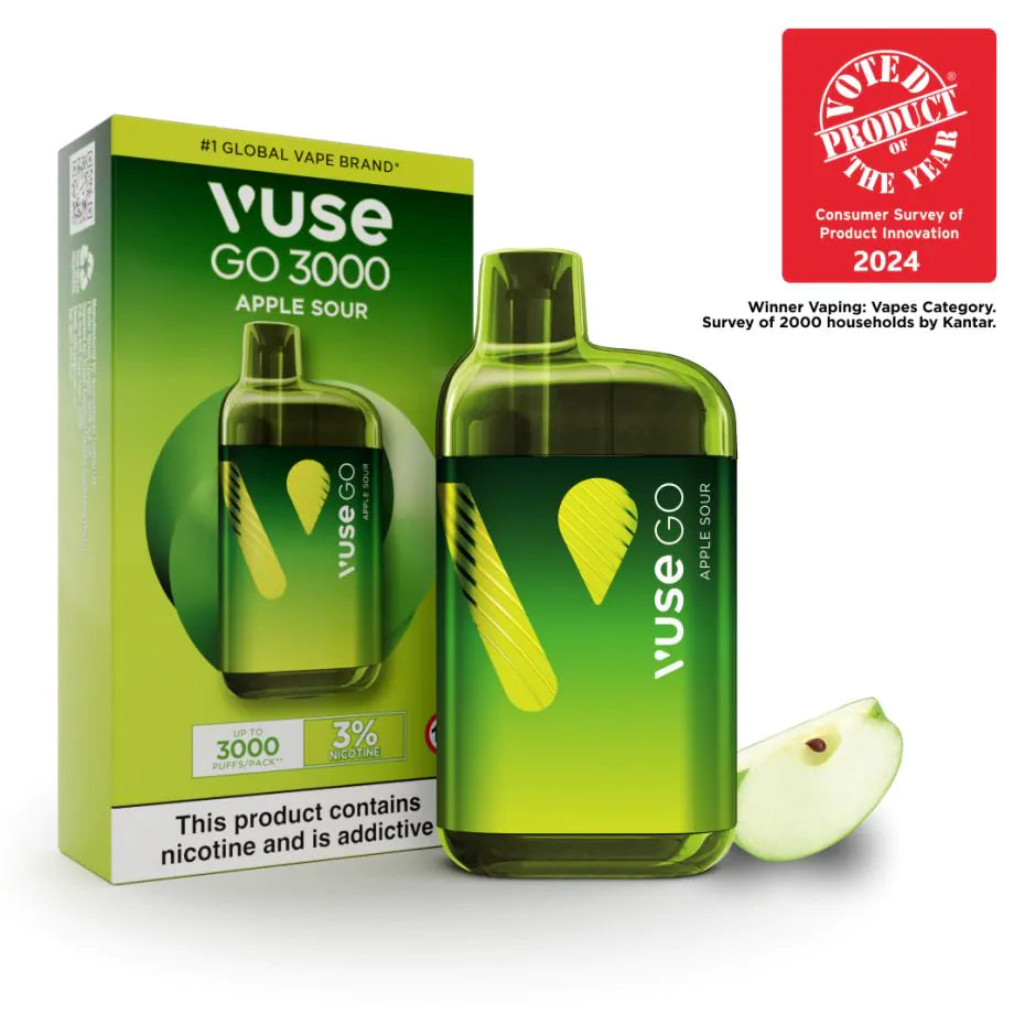 Vuse Go 3000 Green Apple