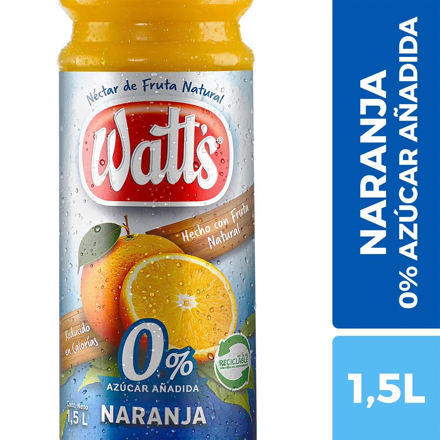 Watt's Naranja Zero 1.5L