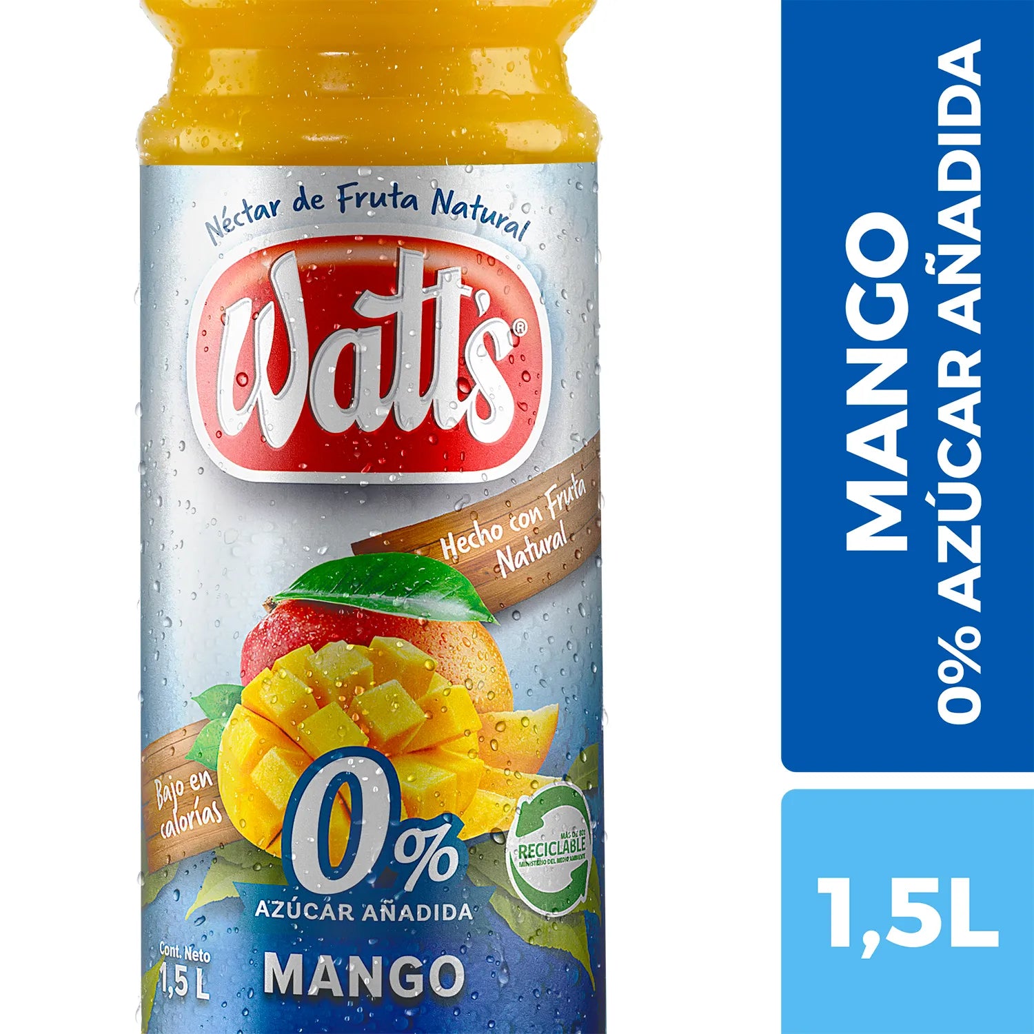 Watt's Mango Zero 1.5L