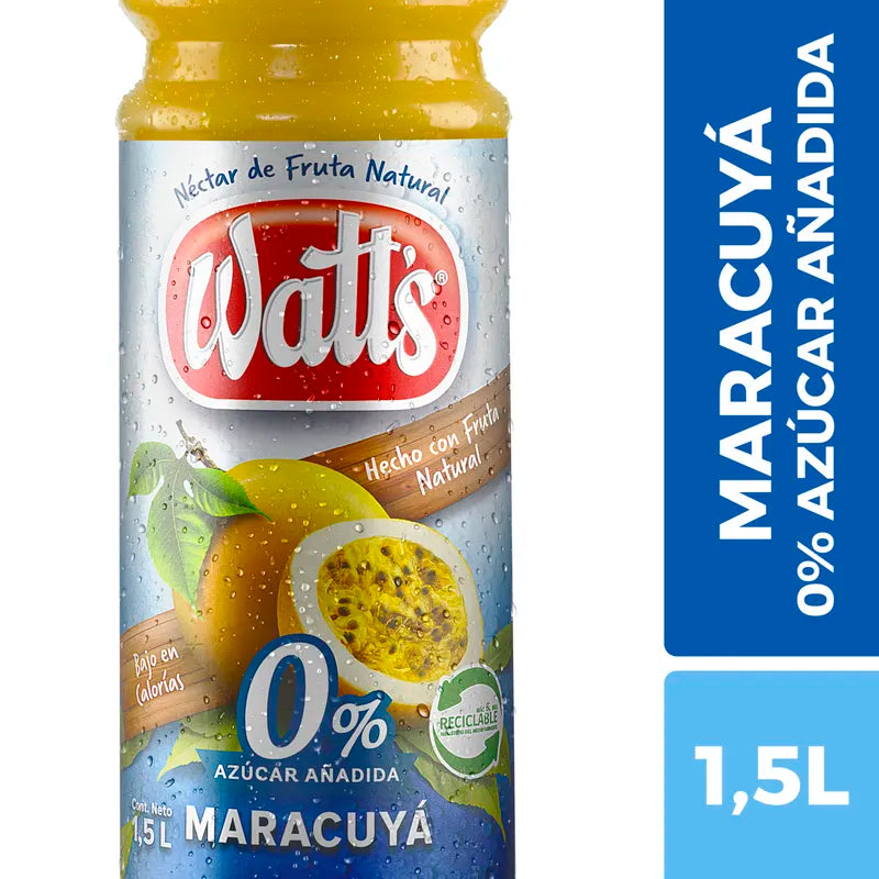 Watts Maracuya Zero 1.5L