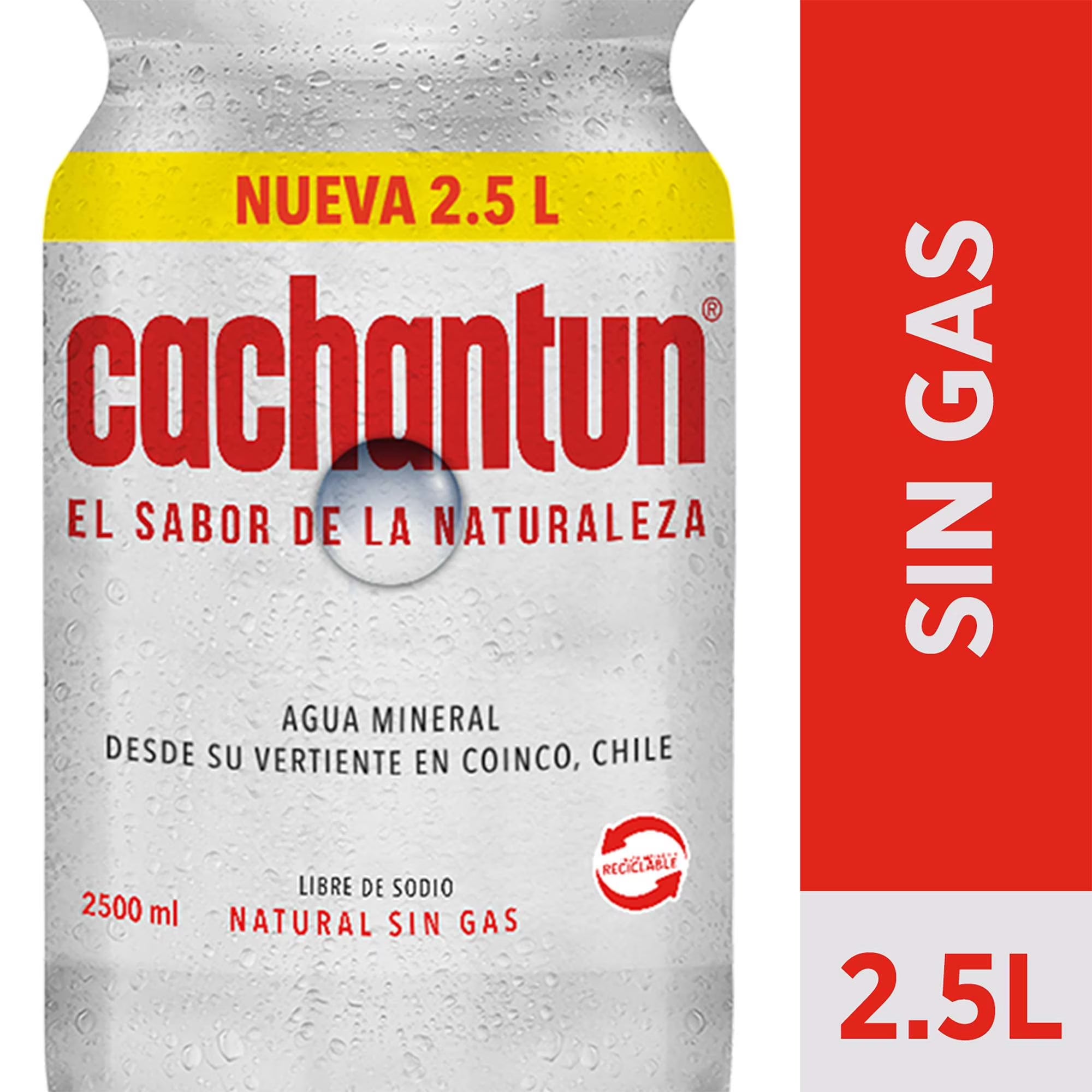 Cachantun sin gas 2.5L