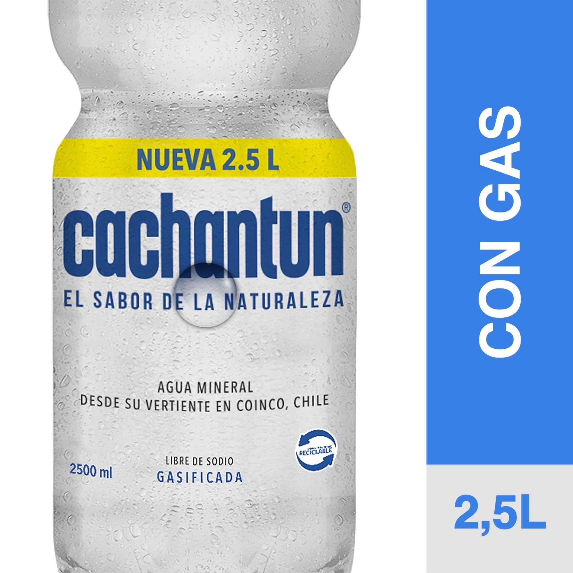 Cachantun Gasificada 2.5L