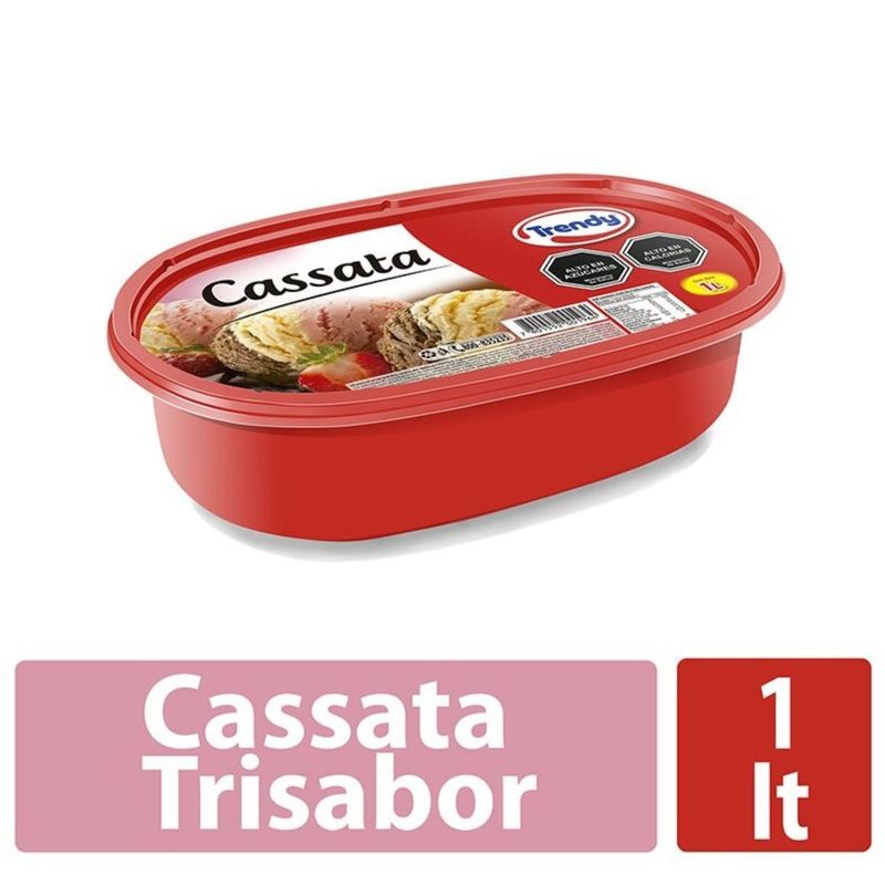 Cassata tres sabores 1Lt