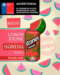 Lemon Stones Sandia 470ml