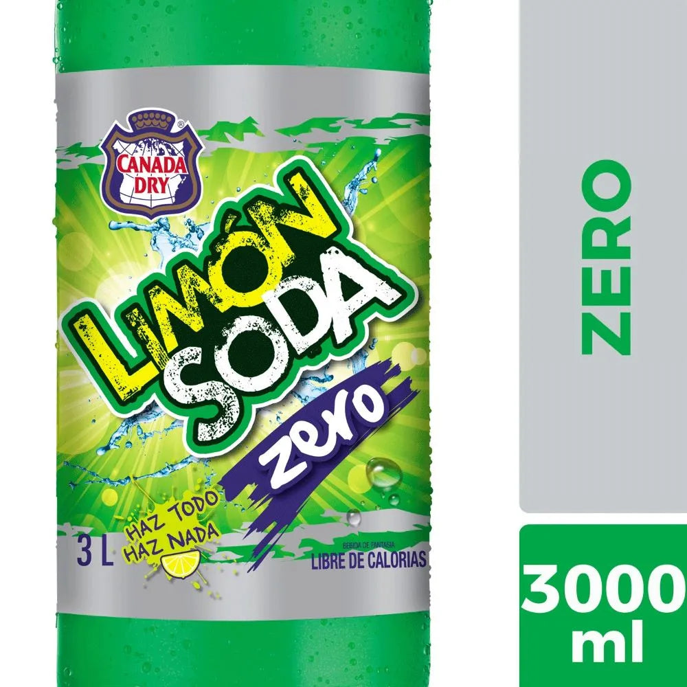 Limon Soda Zero 3L